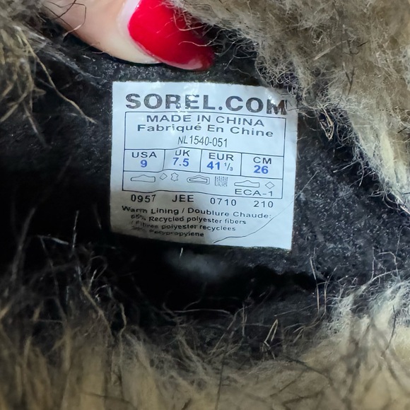 Sorel Joan of Arctic Snow Winter Boot Waterproof Shale Gray Womens US 9 - Picture 6 of 10